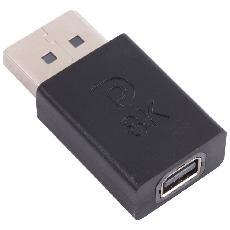 Adattatore dritto da DisplayPort maschio a Mini DisplayPort femmina 8K, DP Male to Mini DP Female Straight Adattatore dritto da DisplayPort maschio a Mini DisplayPort femmina 8K, DP Male to Mini DP Female Straight